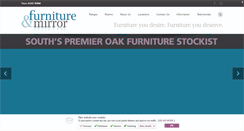 Desktop Screenshot of furnitureandmirror.com